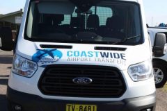 Coastwide Airport Transfers Sydney Cruise Ship Transfers, Central Station Transfers Sydney City Airport & Hotel Transport Ford Transit 1