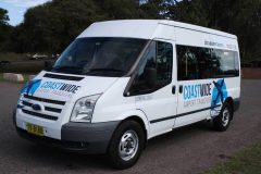 Coastwide Airport Transfers Sydney Cruise Ship Transfers, Central Station Transfers Sydney City Airport & Hotel Transport Ford Transit